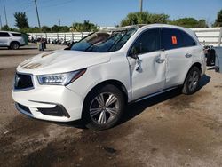 Acura salvage cars for sale: 2020 Acura MDX