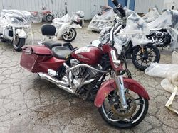 Salvage motorcycles for sale at Chicago Heights, IL auction: 2014 Harley-Davidson Flhxs Street Glide Special