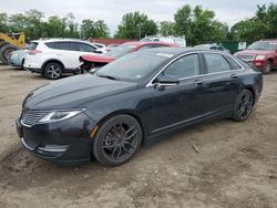 Salvage cars for sale from Copart Baltimore, MD: 2015 Lincoln MKZ