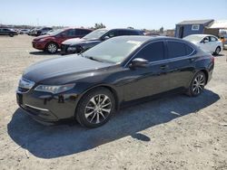Salvage cars for sale at Antelope, CA auction: 2015 Acura TLX Tech