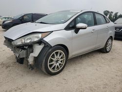 Salvage cars for sale from Copart Houston, TX: 2016 Ford Fiesta SE