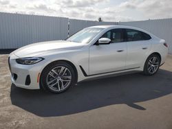 Salvage cars for sale at Miami, FL auction: 2024 BMW 430I Gran Coupe