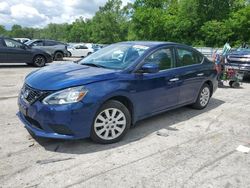 Salvage cars for sale at Ellwood City, PA auction: 2016 Nissan Sentra S