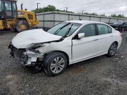Salvage cars for sale from Copart Hillsborough, NJ: 2015 Honda Accord LX