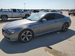 Salvage cars for sale from Copart Wilmer, TX: 2008 BMW 650 I
