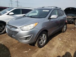 Salvage cars for sale at Elgin, IL auction: 2012 Hyundai Tucson GLS