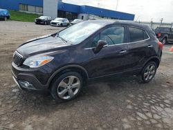 Salvage cars for sale at Woodhaven, MI auction: 2014 Buick Encore Convenience