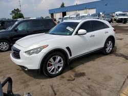 Infiniti salvage cars for sale: 2012 Infiniti FX35