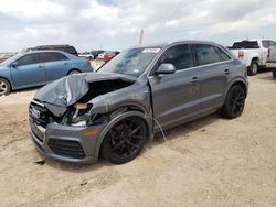 Salvage cars for sale at Amarillo, TX auction: 2016 Audi Q3 Prestige