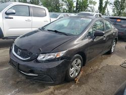 Salvage cars for sale at Bridgeton, MO auction: 2014 Honda Civic LX