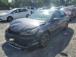 Salvage cars for sale from Copart Madisonville, TN: 2015 Honda Accord Sport