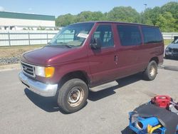 Salvage cars for sale from Copart Assonet, MA: 2004 Ford Econoline E350 Super Duty Wagon