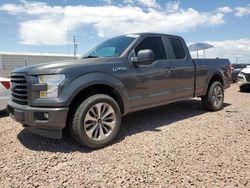 Salvage cars for sale at Phoenix, AZ auction: 2017 Ford F150 Super Cab