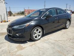 Salvage cars for sale at Sun Valley, CA auction: 2017 Chevrolet Cruze Premier
