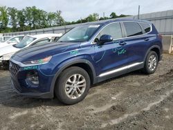 Salvage cars for sale from Copart Spartanburg, SC: 2019 Hyundai Santa FE SE