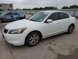 Salvage cars for sale from Copart Wilmer, TX: 2009 Honda Accord LXP