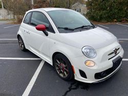 Salvage cars for sale at Mendon, MA auction: 2013 Fiat 500 Abarth