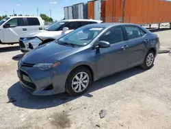 Toyota Corolla l salvage cars for sale: 2019 Toyota Corolla L