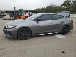 Salvage cars for sale at Brookhaven, NY auction: 2019 Nissan Maxima S