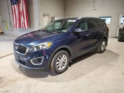 Salvage cars for sale at West Mifflin, PA auction: 2017 KIA Sorento LX