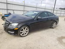Salvage cars for sale from Copart Lumberton, NC: 2014 Mercedes-Benz C 350 4matic