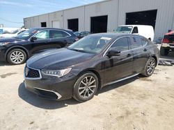 Salvage cars for sale at Jacksonville, FL auction: 2018 Acura TLX Tech