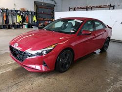 Salvage cars for sale from Copart Candia, NH: 2021 Hyundai Elantra SEL