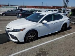 Salvage cars for sale at Van Nuys, CA auction: 2024 Toyota Camry SE Night Shade