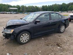 Salvage cars for sale from Copart Charles City, VA: 2012 Volkswagen Jetta Base