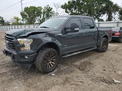 Salvage cars for sale at Riverview, FL auction: 2016 Ford F150 Supercrew