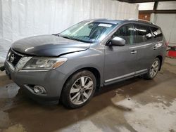 Salvage cars for sale from Copart Ebensburg, PA: 2015 Nissan Pathfinder S