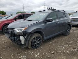 Salvage cars for sale from Copart Columbus, OH: 2017 Toyota Rav4 SE