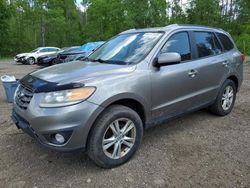 Salvage cars for sale from Copart Ontario Auction, ON: 2011 Hyundai Santa FE GLS