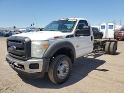 Salvage trucks for sale at Phoenix, AZ auction: 2016 Ford F550 Super Duty