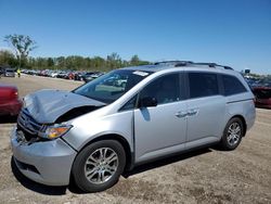 Salvage cars for sale at Des Moines, IA auction: 2013 Honda Odyssey EXL