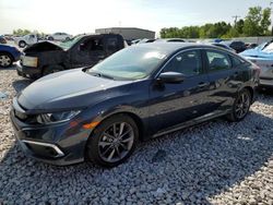 Salvage cars for sale at Wayland, MI auction: 2020 Honda Civic EX