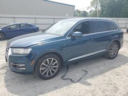Salvage cars for sale from Copart Gastonia, NC: 2018 Audi Q7 Prestige