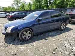 Salvage cars for sale at Waldorf, MD auction: 2007 Ford Fusion SE