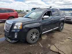 Salvage cars for sale from Copart Woodhaven, MI: 2015 GMC Terrain Denali