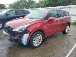 Buick salvage cars for sale: 2017 Buick Envision Preferred