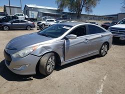 Vehiculos salvage en venta de Copart Albuquerque, NM: 2014 Hyundai Sonata Hybrid