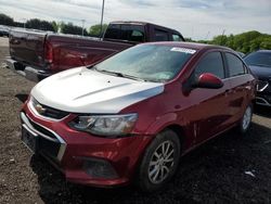 Salvage cars for sale at East Granby, CT auction: 2019 Chevrolet Sonic LT