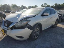 Salvage cars for sale from Copart Madisonville, TN: 2015 Nissan Murano S