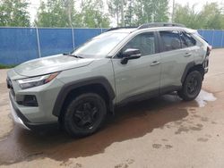 Salvage cars for sale at Moncton, NB auction: 2022 Toyota Rav4 Adventure