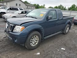Salvage cars for sale at York Haven, PA auction: 2018 Nissan Frontier SV