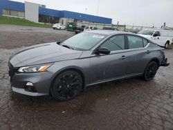 Salvage cars for sale from Copart Woodhaven, MI: 2022 Nissan Altima SR