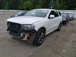 Vehiculos salvage en venta de Copart Arlington, WA: 2014 Dodge Durango SXT