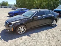 Salvage cars for sale from Copart Arlington, WA: 2015 Cadillac ATS Luxury