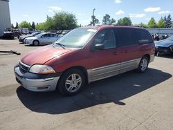 Salvage cars for sale at Woodburn, OR auction: 2003 Ford Windstar SEL