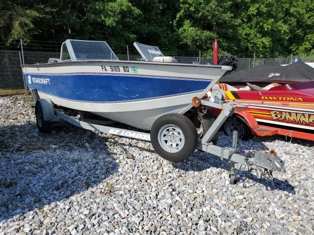 1991 Starcraft Boat With Trailer